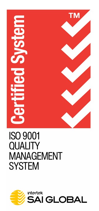 ISO 9001 Quality Certified - SAI Global