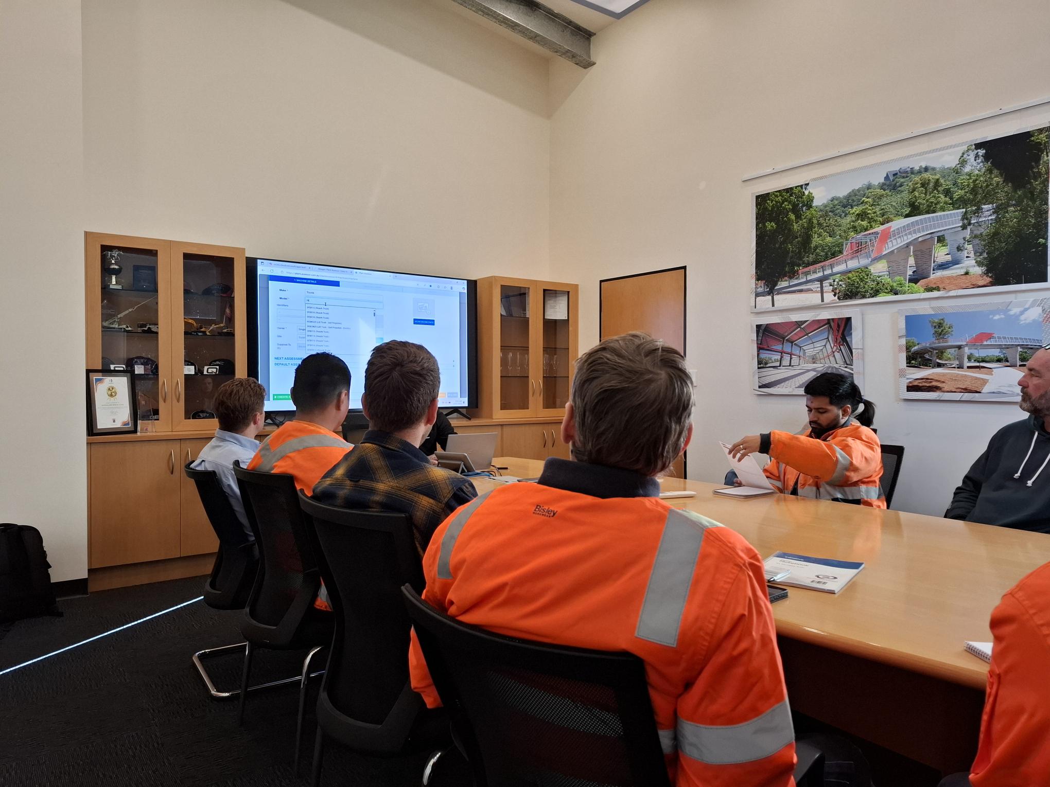 QBC office training session